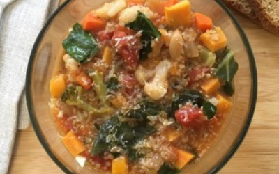 Soup Month + Recipe for Quinoa-Vegetable Soup