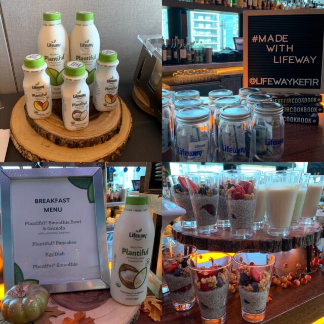 Lifeway plant-based probiotic drink launch event